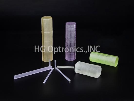 Diode pumped picosecond Pr:YLF laser crystals